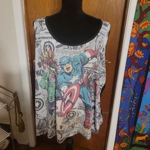 🍒5for$10 Torrid Marvel tank top. Sz 5X